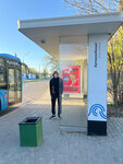 Avtokombinat (Moscow, Zelenograd, ulitsa Akademika Valiyeva), parada de transporte público