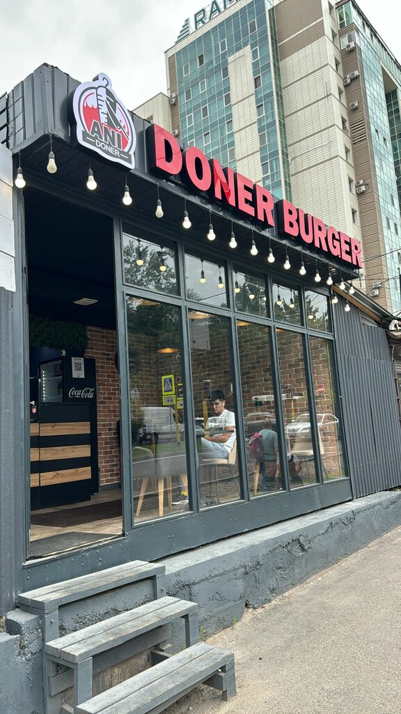 Fast food Ani Doner Burger, Almatı, foto