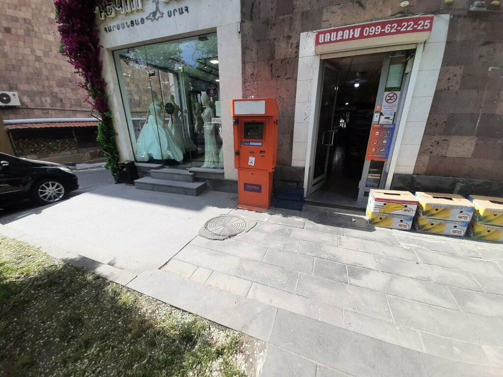 Payment terminal Telcell wallet, Yerevan, photo