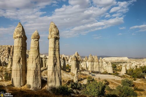 Turistik yerler Aşk Vadisi, Nevşehir, foto