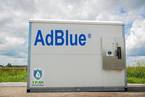 Gas station AdBlue, Vladimir Oblast, photo