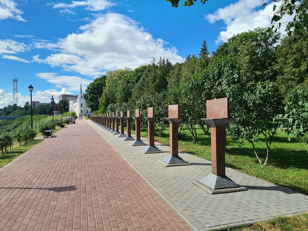 نصب تذكاري للحرب، مقبرة جماعية Аллея Героев Советского Союза, участников Ржевской битвы ، ، صورة