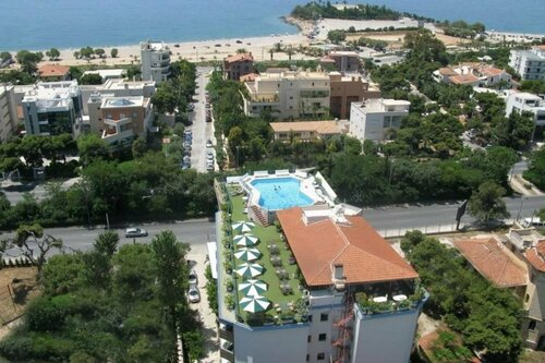 Внешний вид отеля Emmantina Hotel в Муниципалитете Глифадах, фото 4