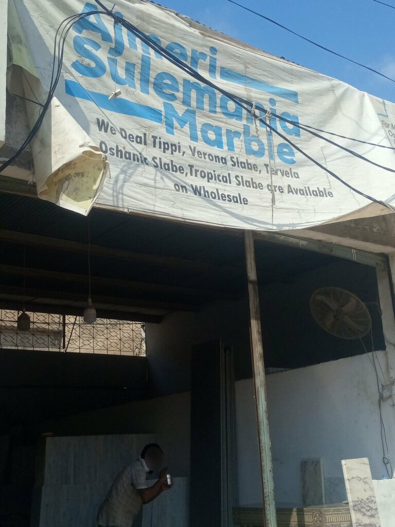 Stone articles and fixtures Ajmeri sulemania marble, Karachi, photo