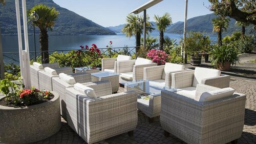 Внешний вид отеля Parkhotel Brenscino в Бриссаго, фото 5