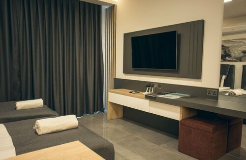 Гостиница Modern Studio Flat With Pool Near Beach Iskele