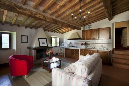 Апартаменты La Scaletta Della Rocca in Chianti в Кастеллине-ин-Кьянти