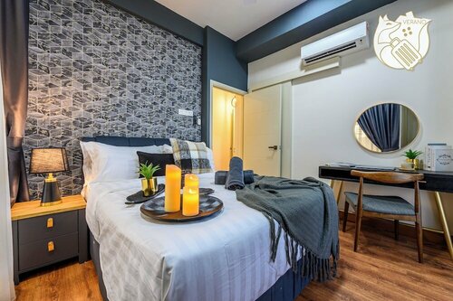 Гостиница 2br 6pax Jacuzzi View at Arte MontKiara в Куала-Лумпуре