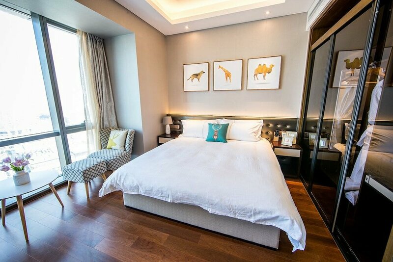 Гостиница Yousu Hotel&Apt Jinji Lake Suzhou в Сучжоу