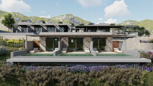 Внешний вид отеля Eleia Seafront Rooms & Villas в Анахосе Скоутароу, фото 3