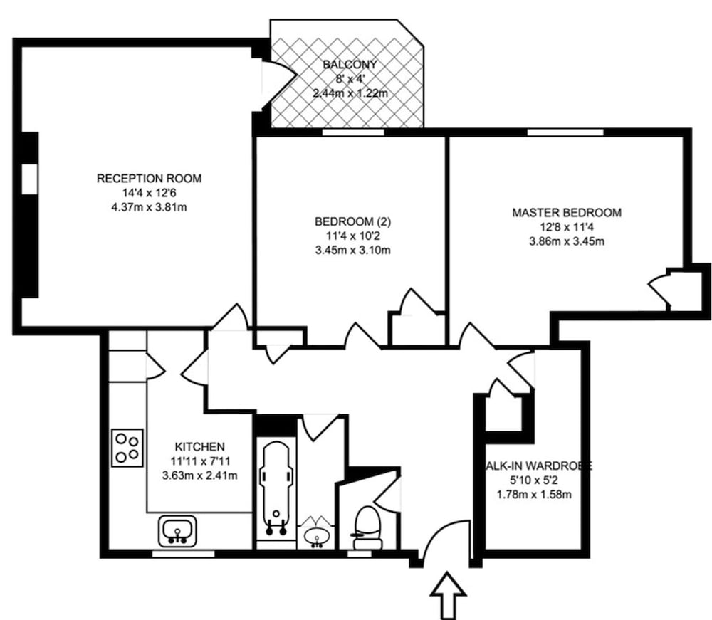 Фото Stylish 2 Bed Between Camden Town & Primrose Hill