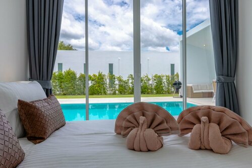 Гостиница Modern 4 Bedroom Pool Villa Pmk-a2