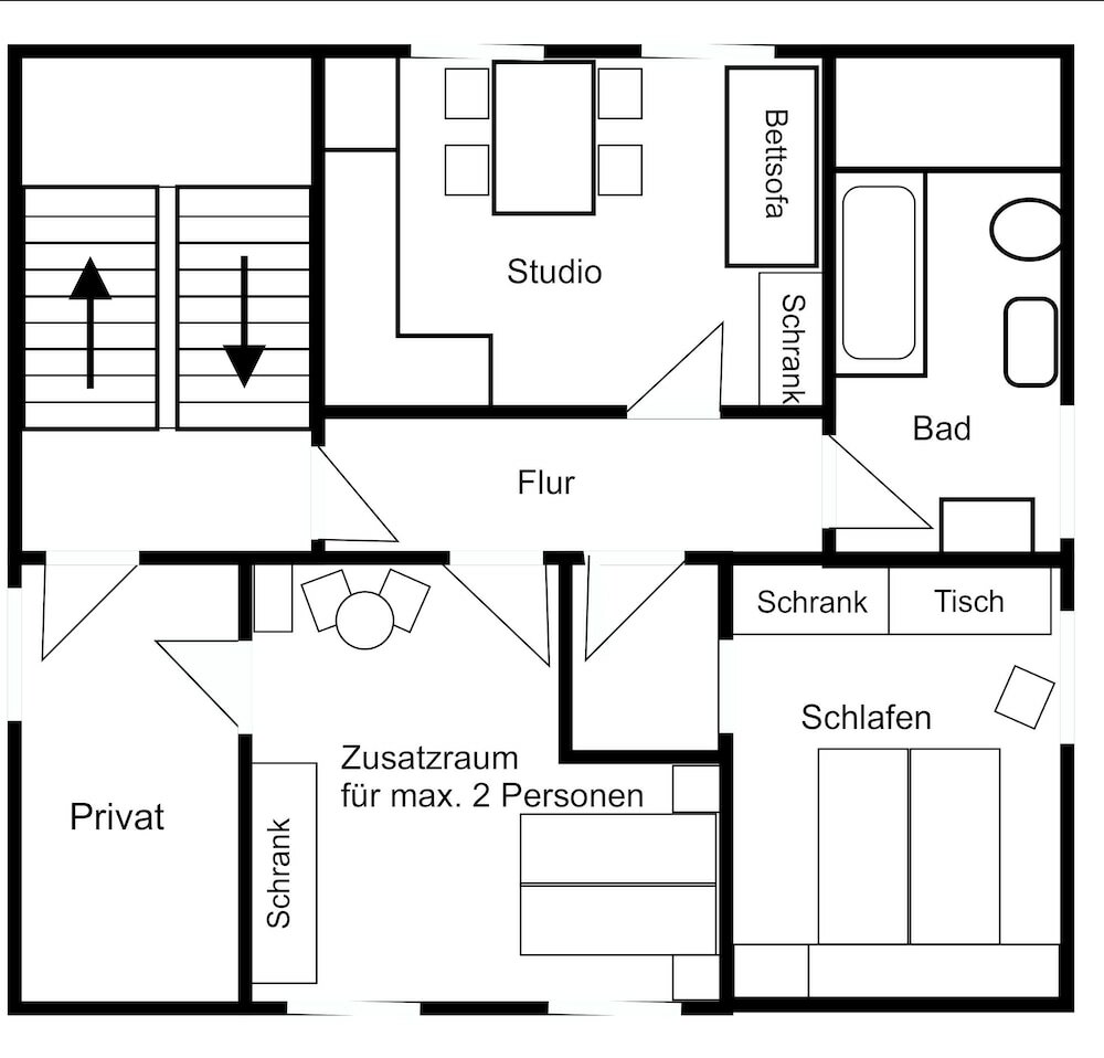 Фото Ferienwohnung im Fürstenland
