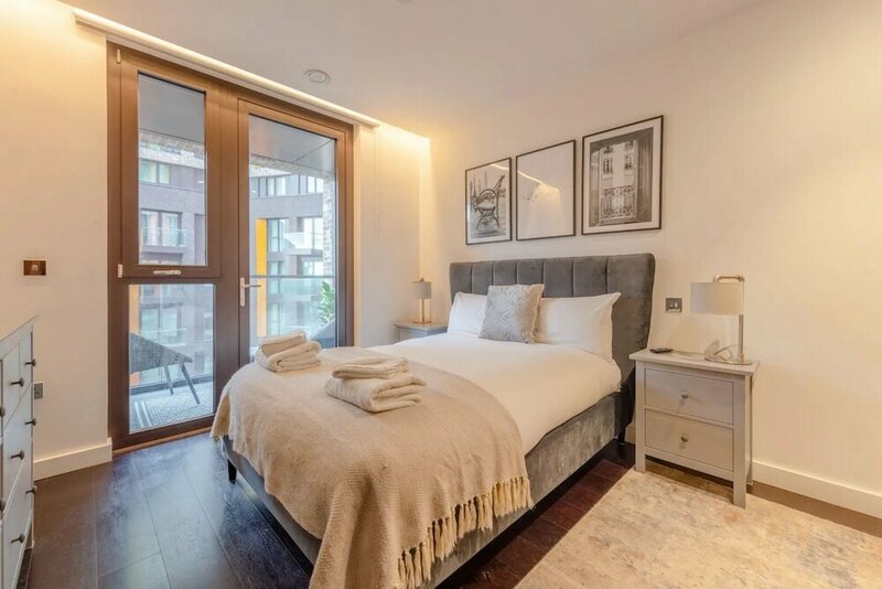 Гостиница Stylish 1 Bedroom Flat in Nine Elms в Лондоне