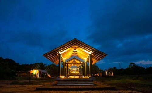 Внешний вид отеля Kumbukgaha Villa в Сигирии, фото 1