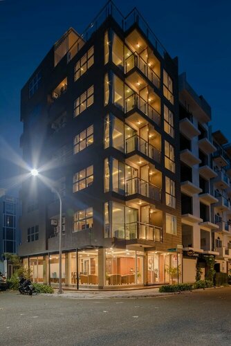 Внешний вид отеля Amber Beach в Мале, фото 1