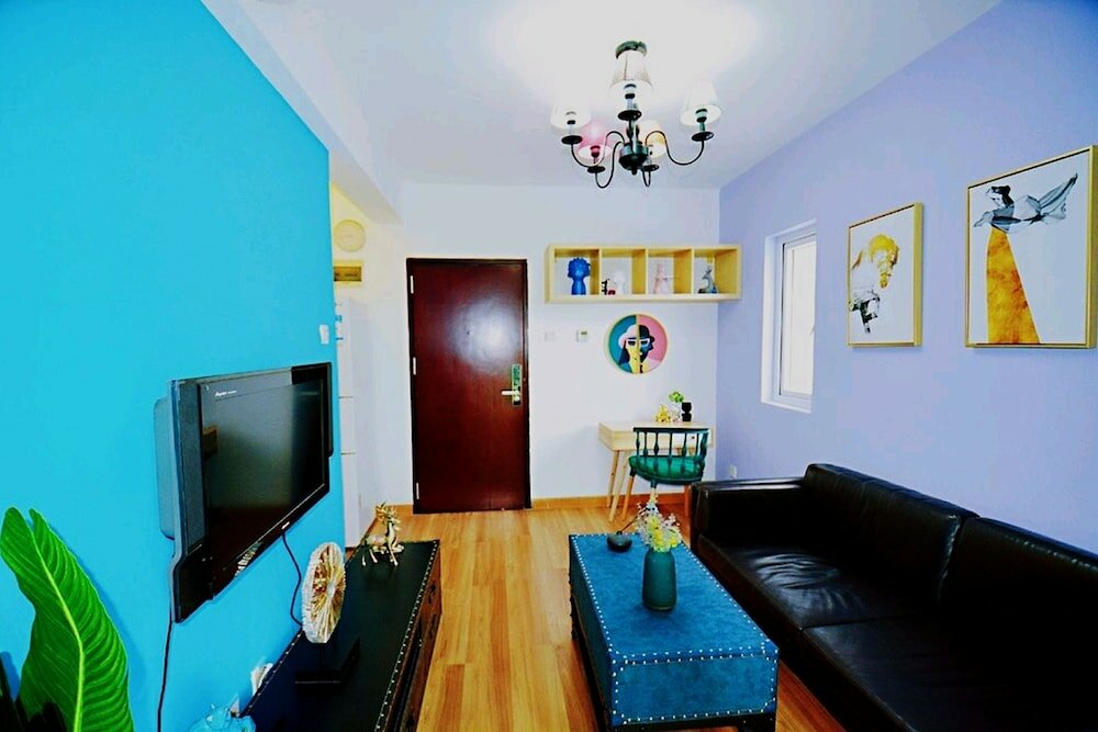 Фото Avatar Blue Fantasy Large Queen Bed Center Futian