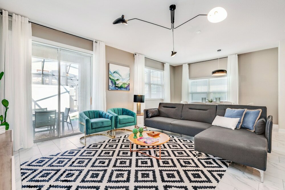 Фото Beautiful, Modern Home W/private Pool! Near Wdw