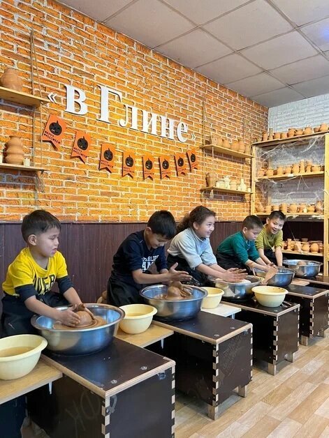 Pottery workshop In Clay, Almaty, photo