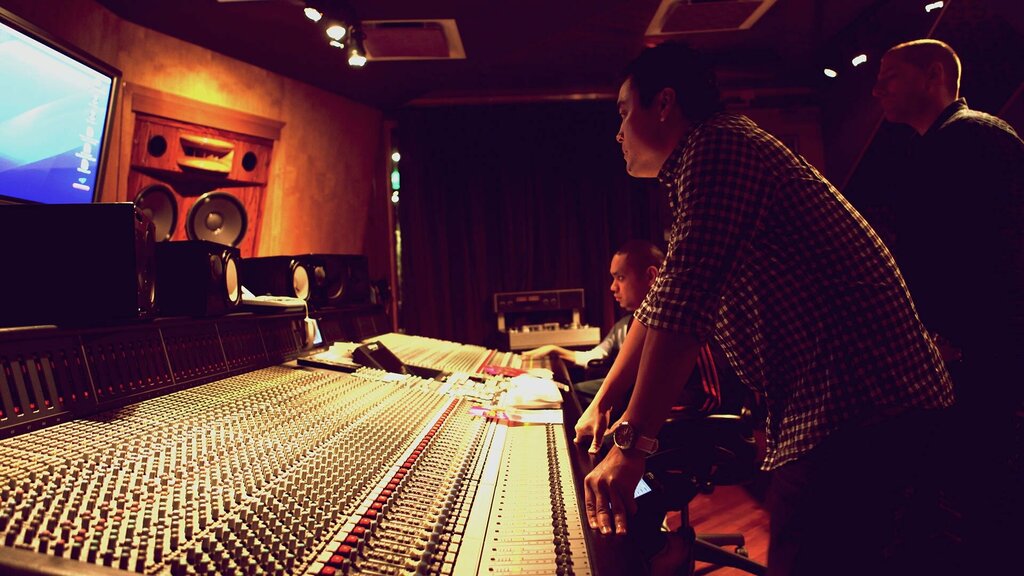 Recording studio One life records, Astana, photo