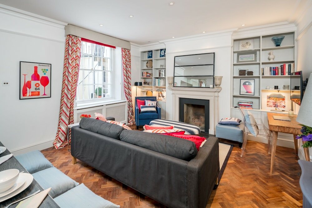 Фото Altido Charming 1br flat w Patio in the Heart of Pimlico