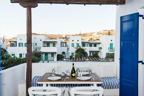 Гостиница Glamorous 2br Villa in Ornos w Sea View