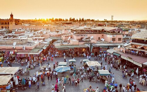 Гостиница Double Room for 2 People Downtown Marrakech в Марракеше