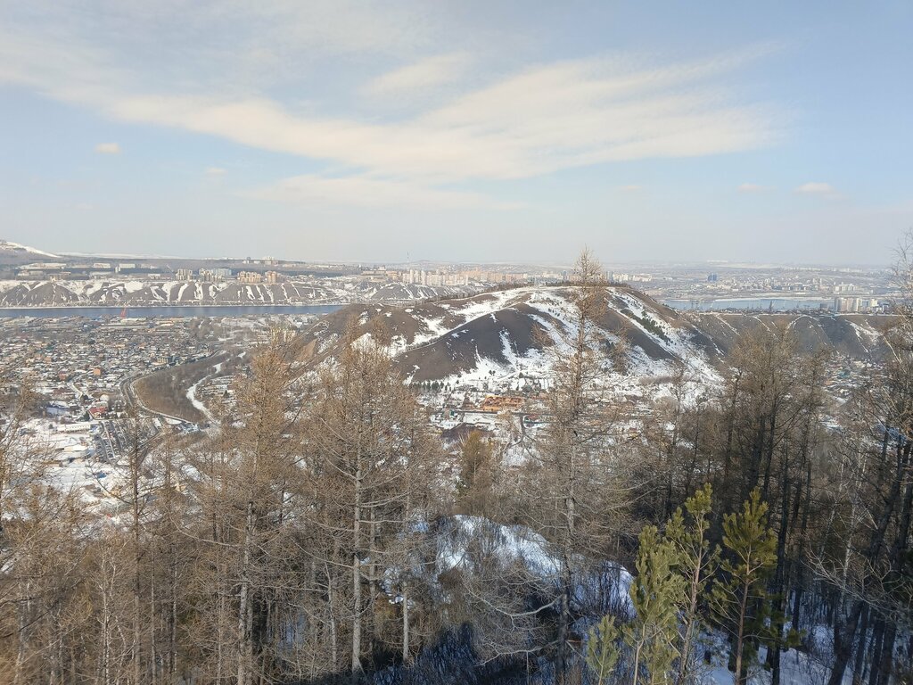 Dağ zirvesi Гора 380 метров, Krasnoyarsk, foto