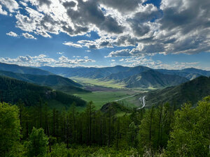 Chike-Taman Pass (Republic of Altai, Ongudayskiy rayon, R-256 Chuyskiy trakt, 663-y kilometr), observation deck