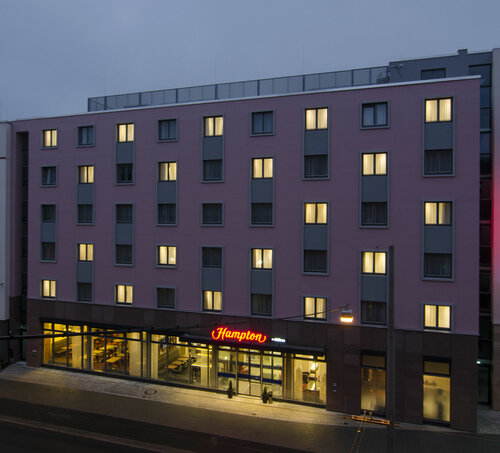 Внешний вид отеля Hampton by Hilton Nuremberg City Centre в Нюрнберге, фото 4