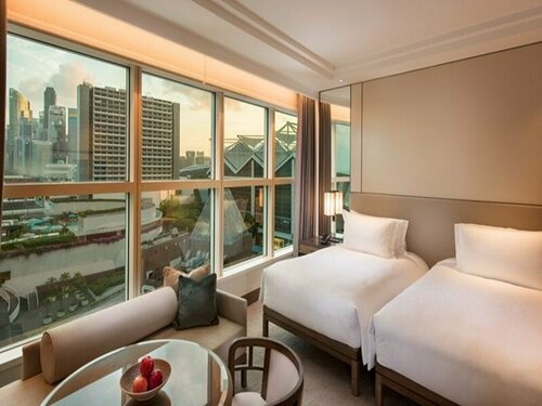 Внешний вид отеля Conrad Singapore Marina Bay в Сингапуре, фото 5