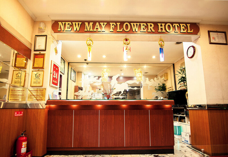 Гостиница New May Flower Hotel в Тайбэе