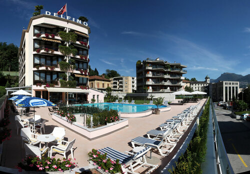 Гостиница Hotel Delfino Lugano в Лугано