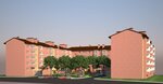 Новый город (Republic of Severnaya Ossetia-Alania, Vladikavkaz, ulitsa Bilara Kabaloyeva), complejo residencial