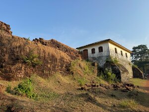 Cabo da Rama fort (Goa, South Goa County, Canacona Taluk, Village of Cola), landmark, attraction