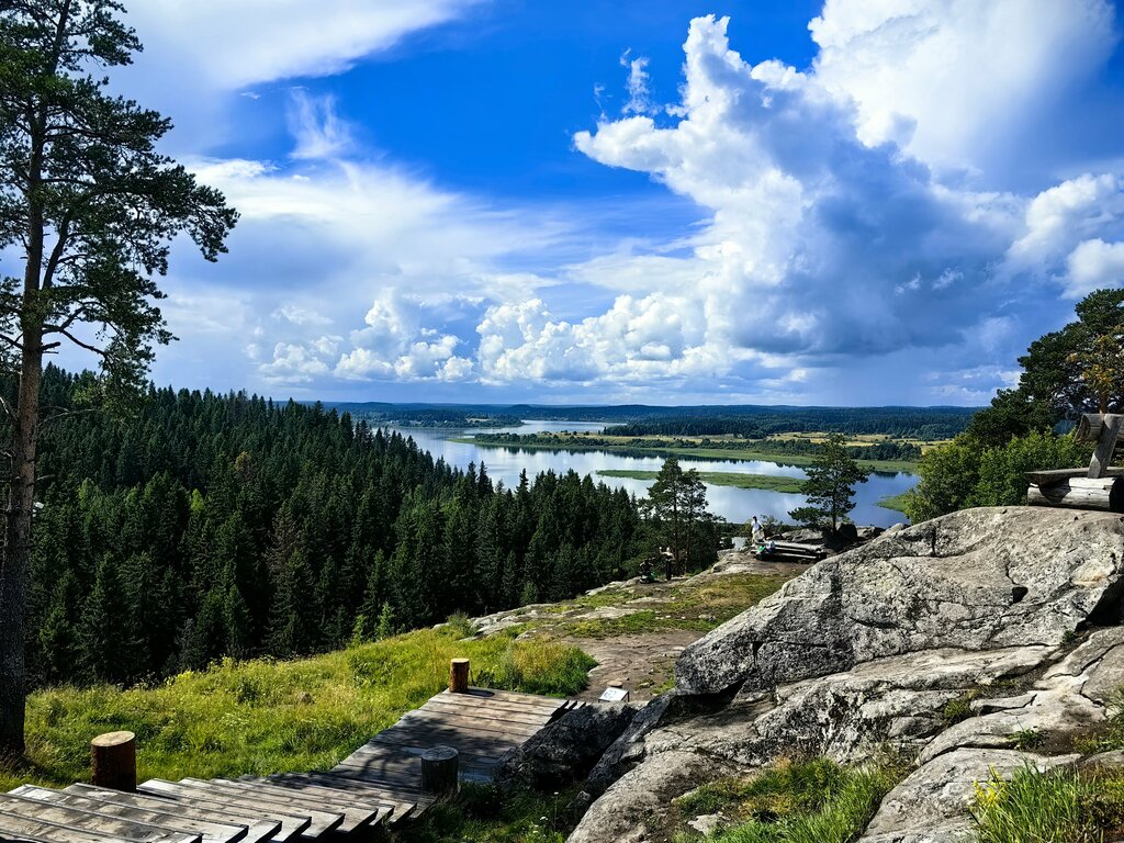 Tog‘ cho‘qqisi Passonvuori Mount 79 meters, , foto