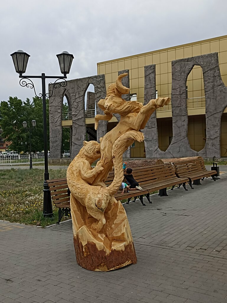Жанровая скульптура Памятник Буян Бадыргы, Кызыл, фото