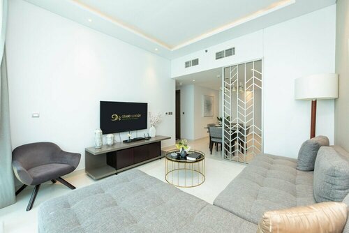 Апартаменты Grand Luxury - Stylish Apartment With Incredible Canal Views в Дубае