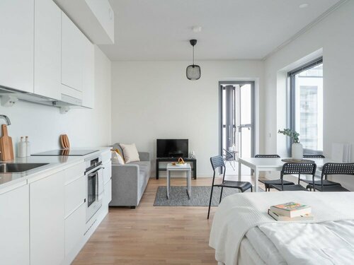 Гостиница 2ndhomes Tampere Iso Ronka - 2br Apt в Тампере