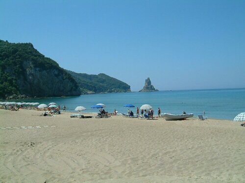 Гостиница Studio Apartments Maria With Pool - Agios Gordios Beach