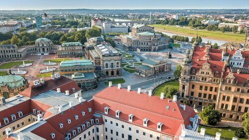 Гостиница Hotel Taschenbergpalais Kempinski Dresden в Дрездене