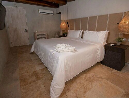 Гостиница Hdl-f Hotel Room in the Historic Center With Pool and Wifi в Картахене