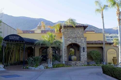 Внешний вид отеля Andreas Hotel & SPA в Палм-Спрингс, фото 1