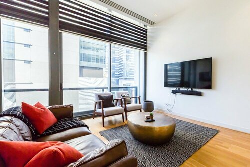 Гостиница Evan, 1bdr Southbank Apartment в Мельбурне