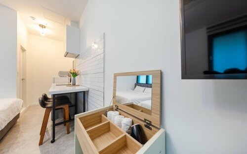 Гостевой дом Gangneung Nishi SPA Pension в Канныне