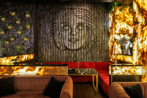 Myata Lounge (Moscow, Shmitovsky Drive, 16с2) ، مطعم يقدم الشيشة