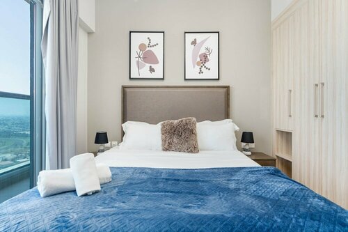 Апартаменты Whitesage - Super Chic Condo With Terrace And Cityscape Views в Дубае