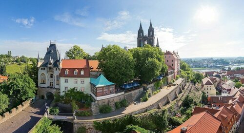Внешний вид отеля Romantik Hotel Burgkeller & Residenz Kerstinghaus в Майсене, фото 2