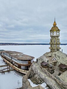 Заброшенный корабль (Moscow Region, Mytishi Urban District, Klyazma Reservoir) ، معلم جذب سياحي