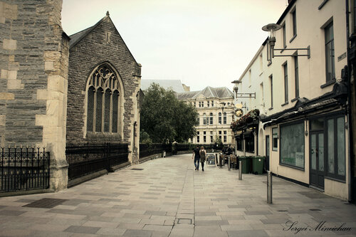 Protestant church St John The Baptist City Parish Church, Cardiff, photo